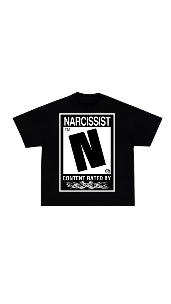 SHFTDSNT/NARCISSIST_01:BLACK TEE