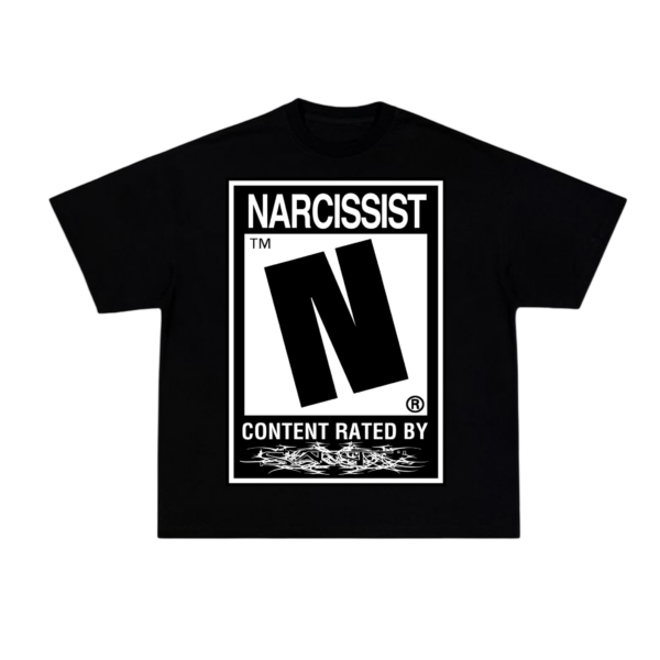 SHFTDSNT/NARCISSIST_01:BLACK TEE
